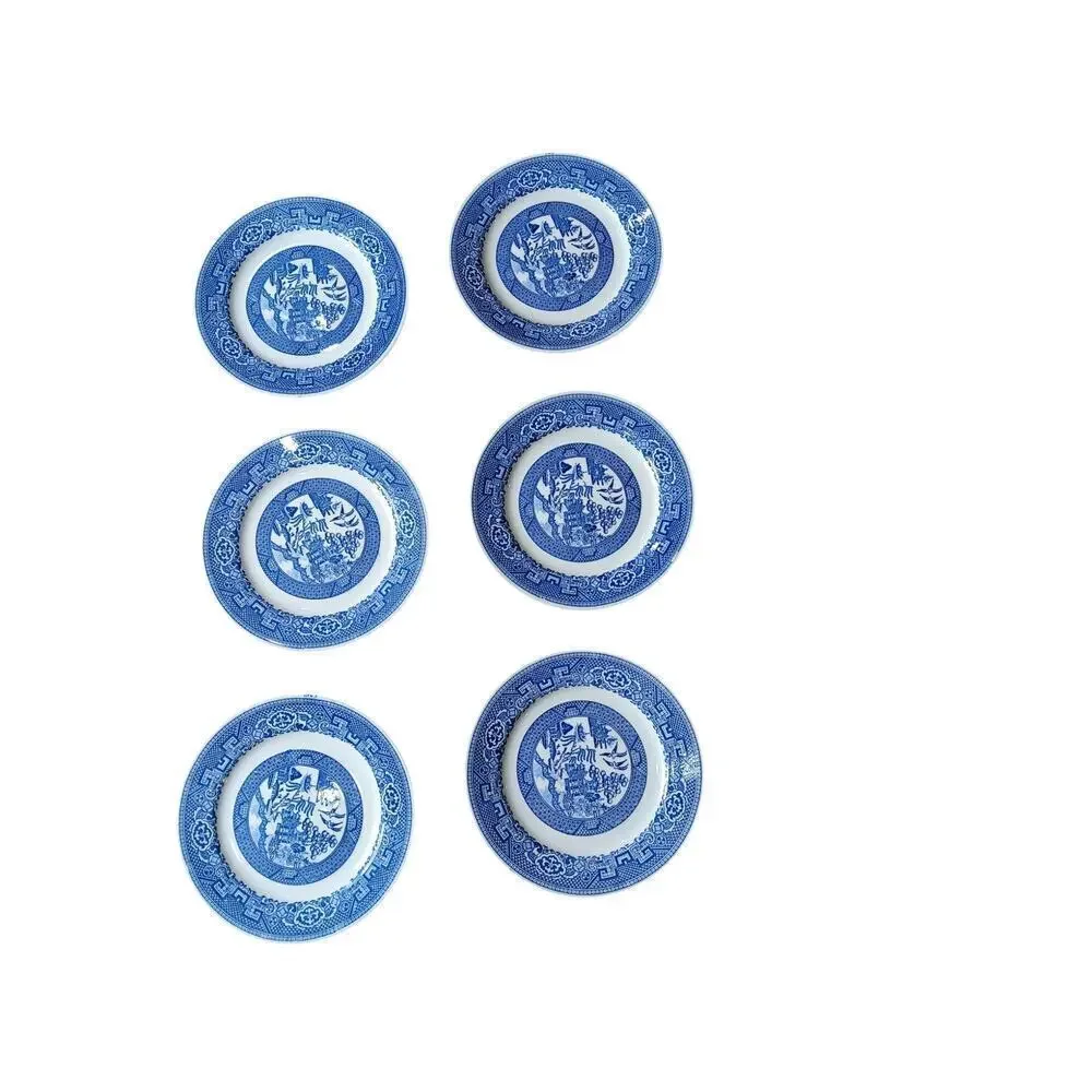 Homer Laughlin Blue Willow Ware Set of 12